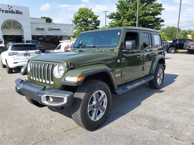 used 2022 Jeep Wrangler Unlimited car, priced at $37,992