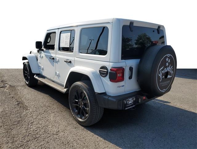 used 2021 Jeep Wrangler Unlimited 4xe car, priced at $36,991