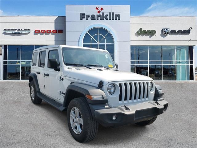 used 2021 Jeep Wrangler Unlimited car, priced at $38,349