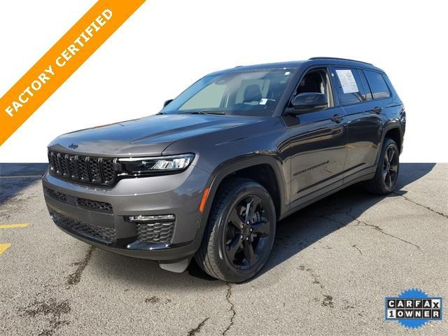 used 2022 Jeep Grand Cherokee L car, priced at $36,601