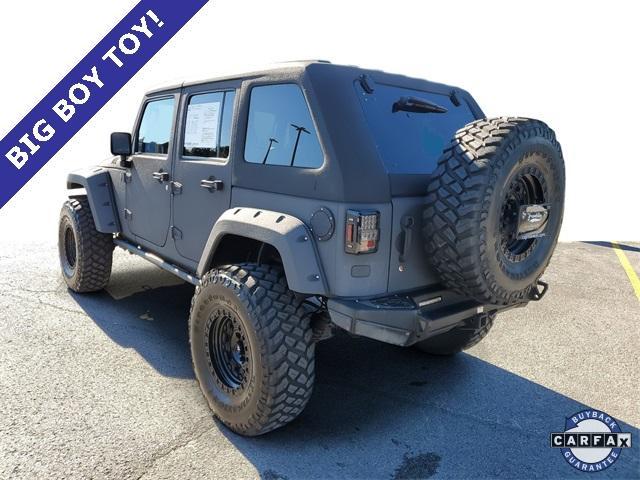 used 2015 Jeep Wrangler Unlimited car, priced at $25,905