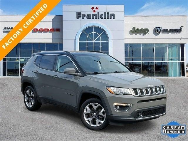 used 2021 Jeep Compass car, priced at $24,503