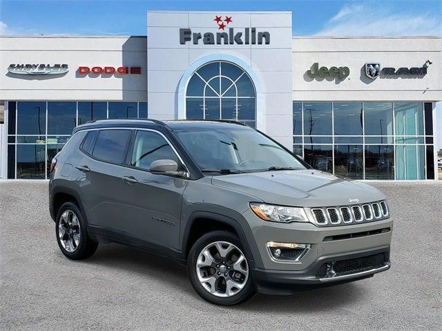 used 2021 Jeep Compass car, priced at $25,900