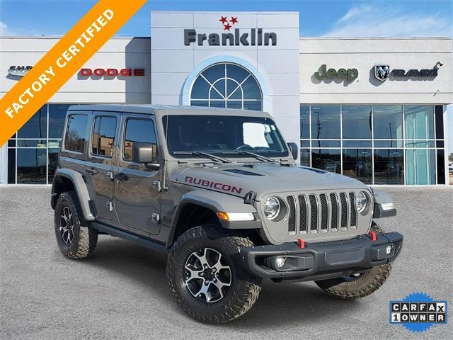 used 2021 Jeep Wrangler Unlimited car, priced at $42,991