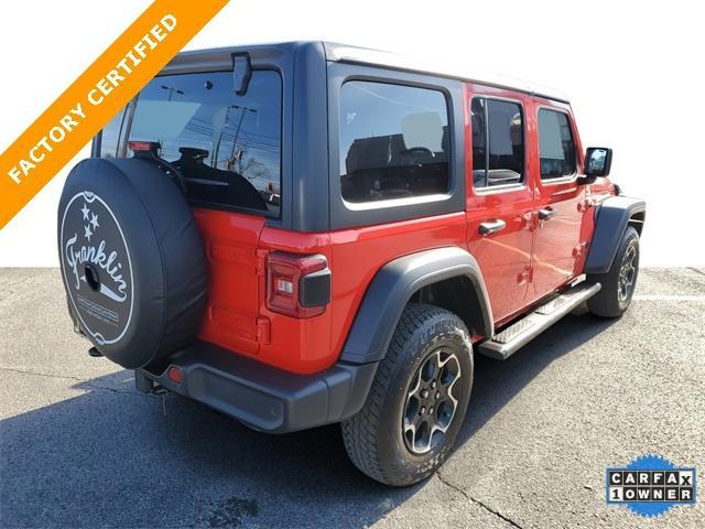 used 2021 Jeep Wrangler Unlimited car, priced at $30,891