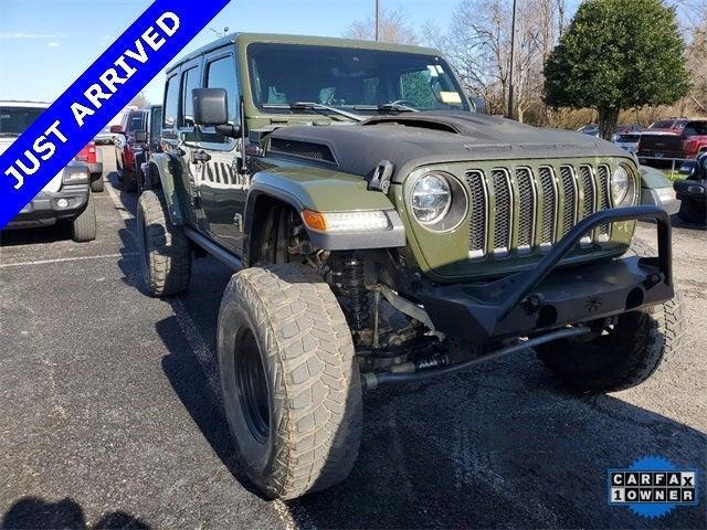 used 2021 Jeep Wrangler Unlimited car, priced at $43,901