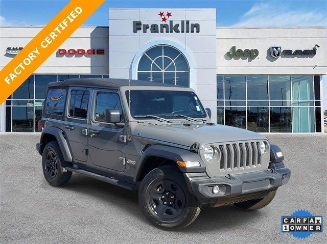 used 2021 Jeep Wrangler Unlimited car, priced at $29,991