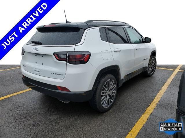used 2022 Jeep Compass car, priced at $29,990