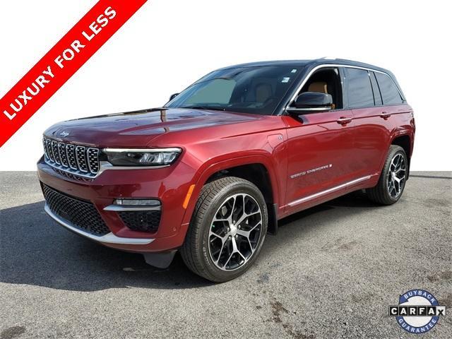 used 2023 Jeep Grand Cherokee 4xe car, priced at $46,902