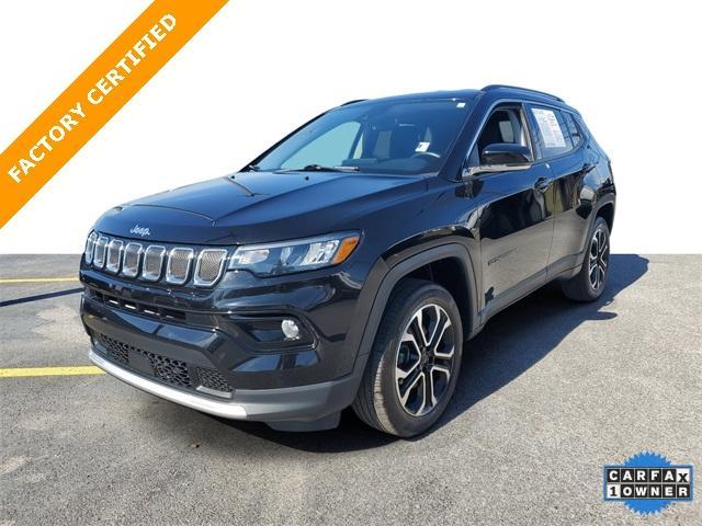 used 2022 Jeep Compass car, priced at $29,801