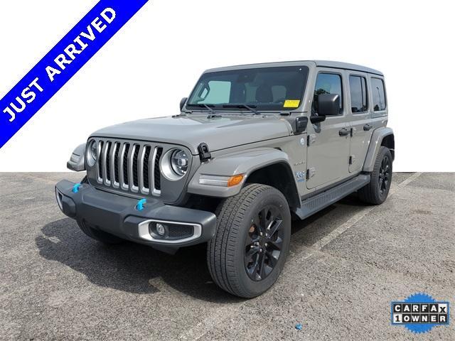 used 2022 Jeep Wrangler Unlimited 4xe car, priced at $37,349