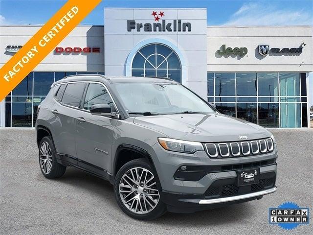 used 2022 Jeep Compass car, priced at $27,893