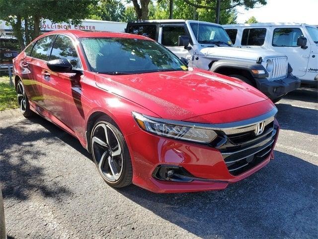 used 2021 Honda Accord car, priced at $28,900