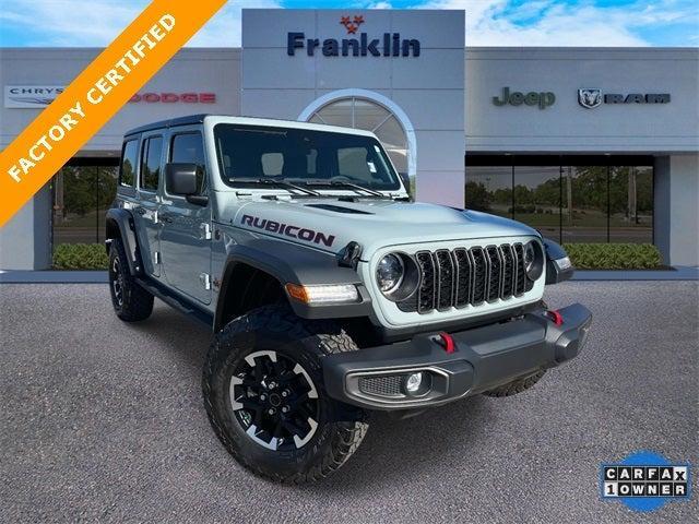 used 2024 Jeep Wrangler car, priced at $48,991