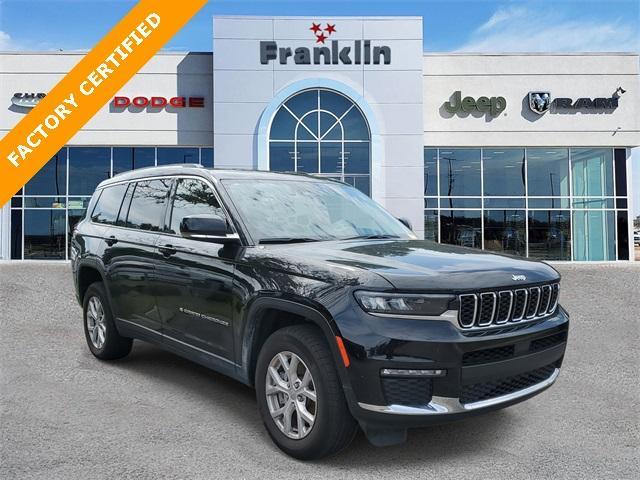 used 2022 Jeep Grand Cherokee L car, priced at $37,921