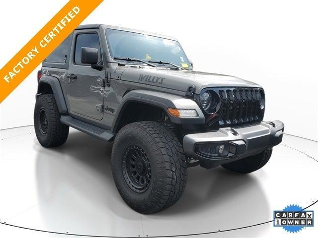 used 2023 Jeep Wrangler car, priced at $42,402
