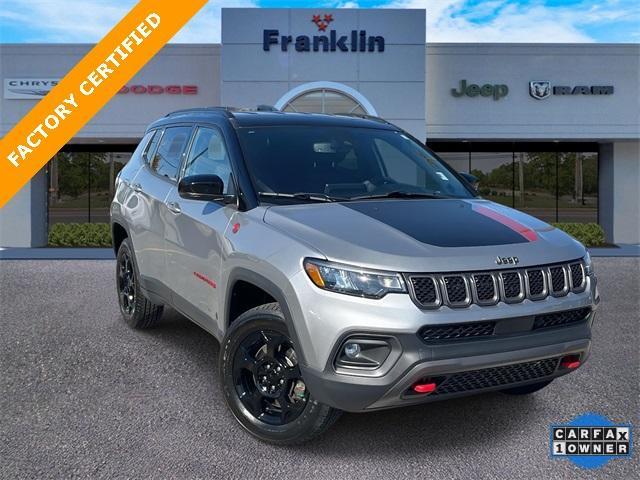 used 2023 Jeep Compass car, priced at $26,591