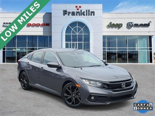 used 2020 Honda Civic car, priced at $23,901