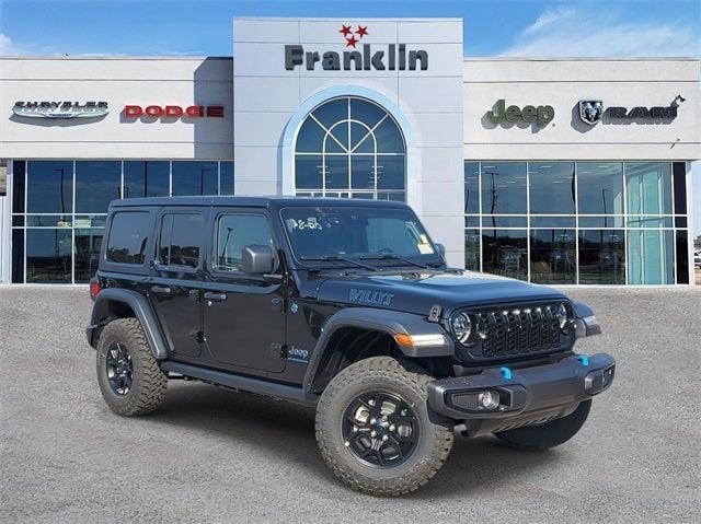 new 2024 Jeep Wrangler 4xe car, priced at $51,385