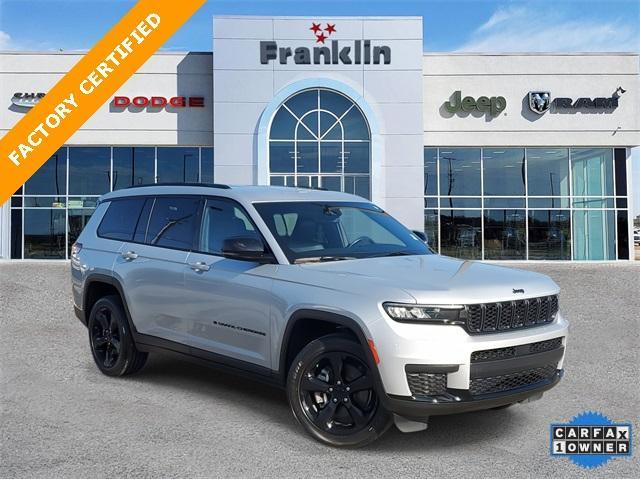 used 2021 Jeep Grand Cherokee L car, priced at $34,501