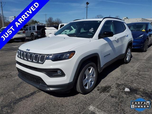 used 2022 Jeep Compass car, priced at $23,881