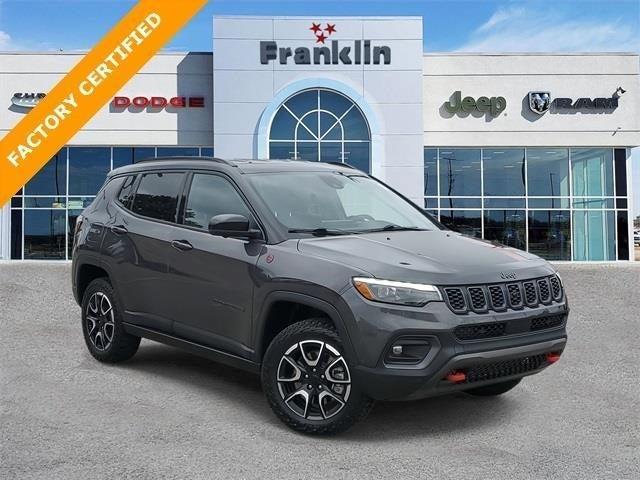 used 2024 Jeep Compass car, priced at $28,500