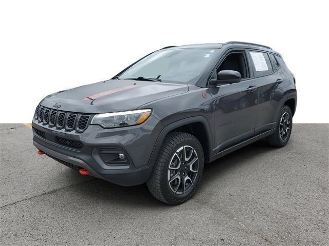 used 2024 Jeep Compass car, priced at $24,999