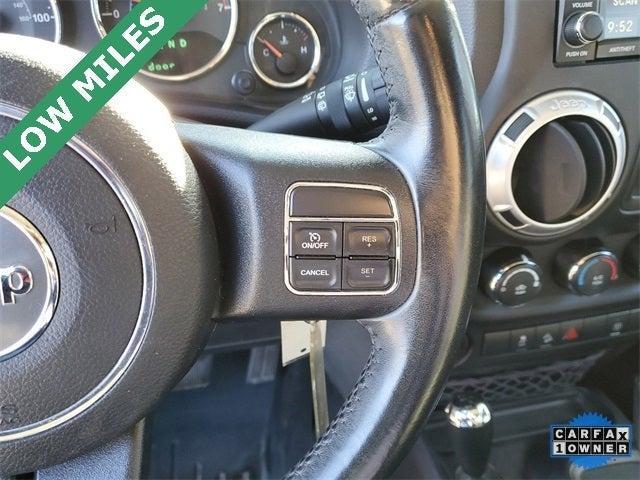 used 2015 Jeep Wrangler Unlimited car, priced at $17,404