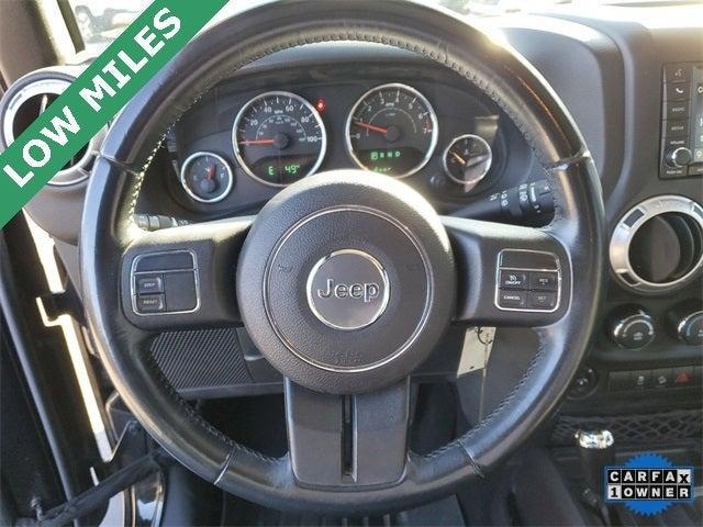 used 2015 Jeep Wrangler Unlimited car, priced at $17,404