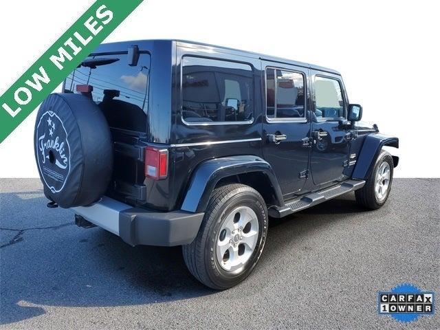 used 2015 Jeep Wrangler Unlimited car, priced at $17,404