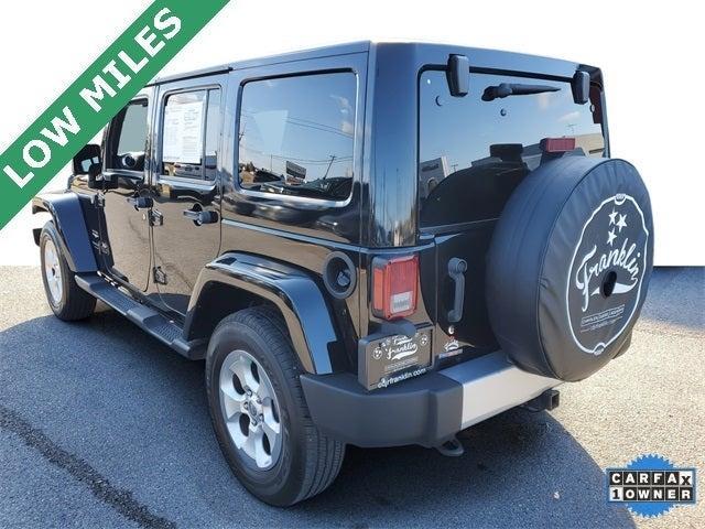 used 2015 Jeep Wrangler Unlimited car, priced at $17,404