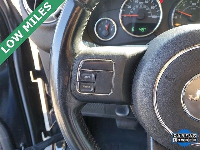 used 2015 Jeep Wrangler Unlimited car, priced at $17,404