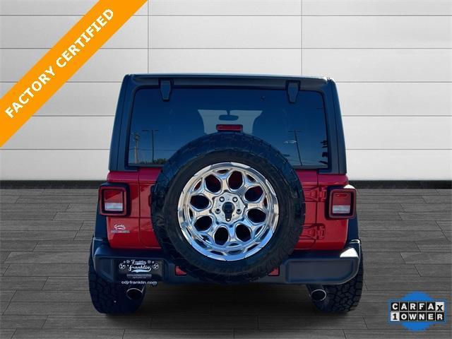 used 2020 Jeep Wrangler Unlimited car, priced at $36,991