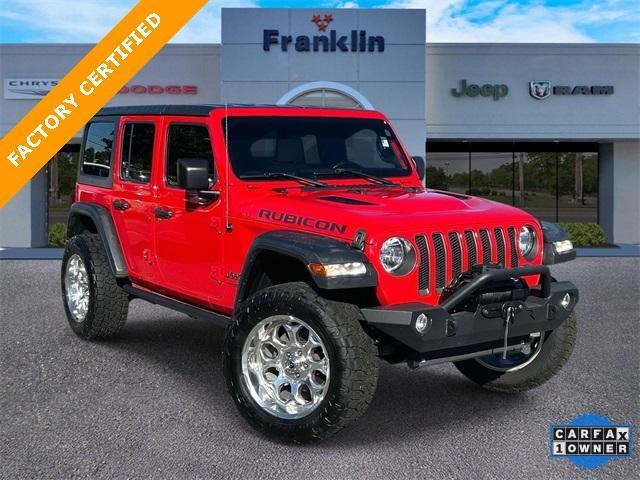 used 2020 Jeep Wrangler Unlimited car, priced at $36,991