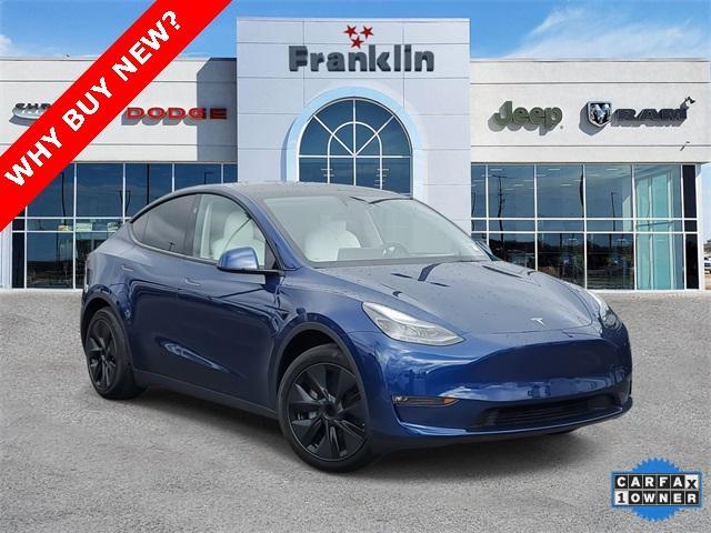 used 2025 Tesla Model Y car, priced at $43,501