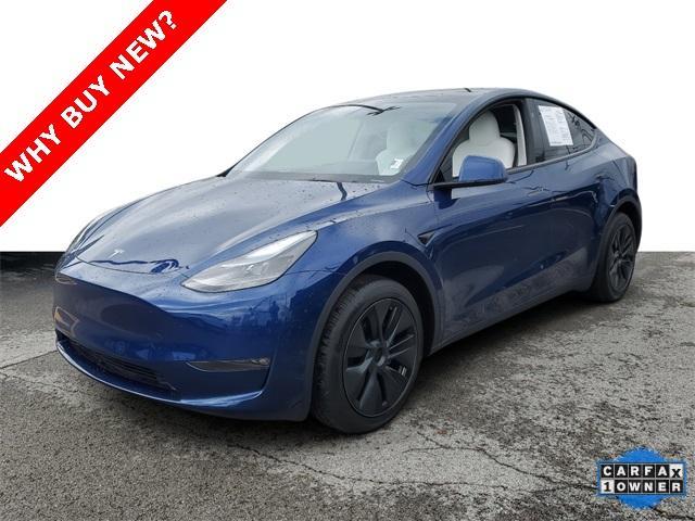 used 2025 Tesla Model Y car, priced at $43,501