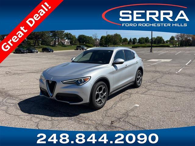 used 2018 Alfa Romeo Stelvio car, priced at $17,686