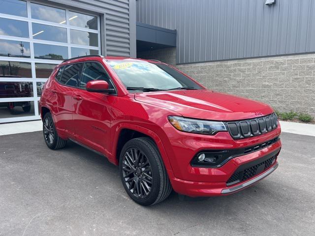 used 2022 Jeep Compass car, priced at $23,242