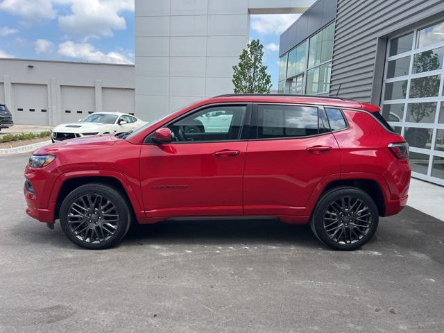 used 2022 Jeep Compass car, priced at $23,242