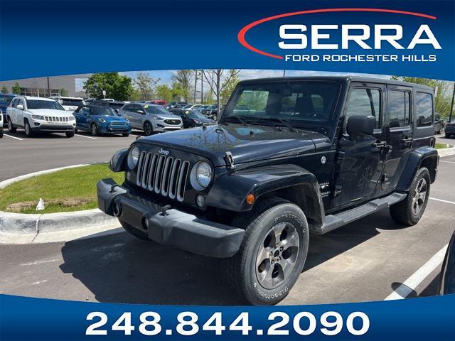 used 2016 Jeep Wrangler Unlimited car, priced at $20,448