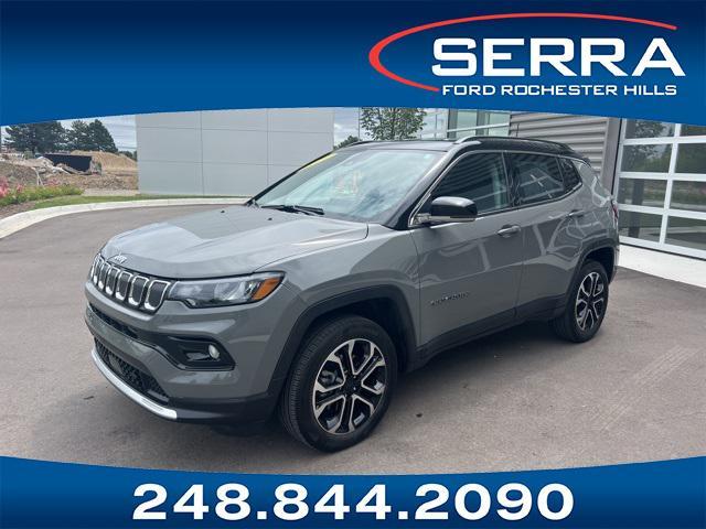 used 2022 Jeep Compass car, priced at $23,355