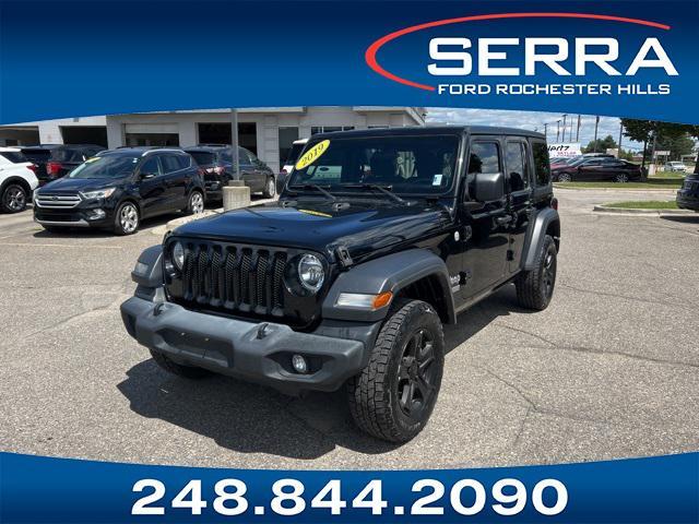 used 2019 Jeep Wrangler Unlimited car, priced at $26,778