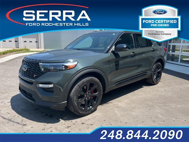 used 2022 Ford Explorer car, priced at $40,581