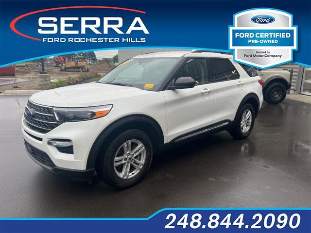 used 2022 Ford Explorer car, priced at $30,875
