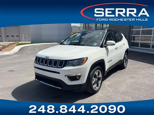 used 2020 Jeep Compass car, priced at $17,747