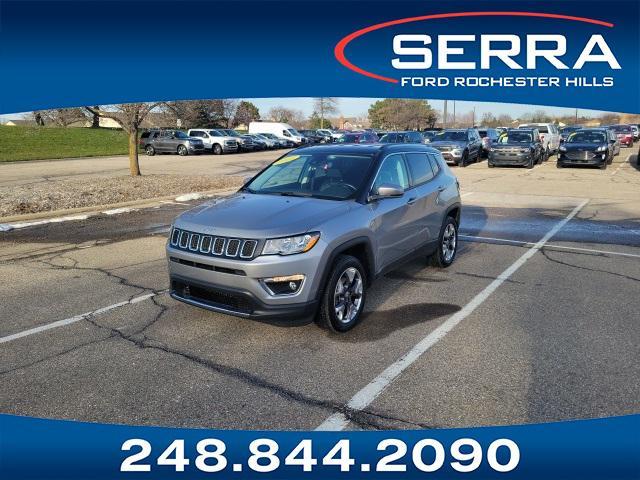 used 2021 Jeep Compass car, priced at $21,431