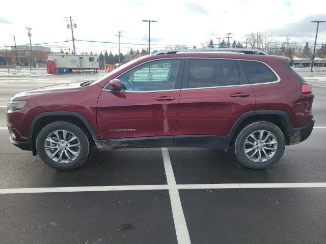 used 2021 Jeep Cherokee car, priced at $22,425