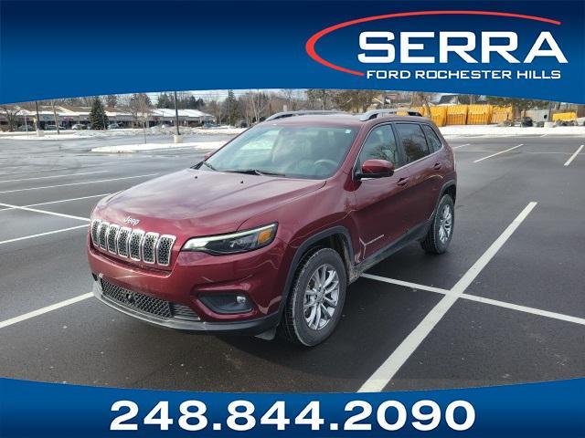 used 2021 Jeep Cherokee car, priced at $22,425