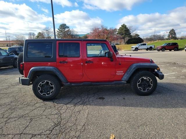 used 2012 Jeep Wrangler Unlimited car, priced at $13,652