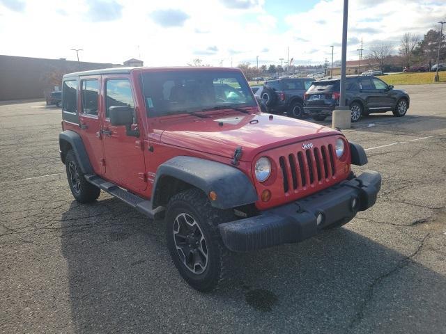 used 2012 Jeep Wrangler Unlimited car, priced at $13,652